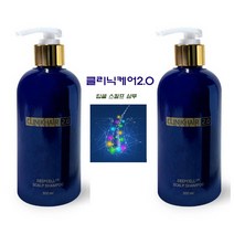 클리닉케어2.0 탈모방지 약산성샴푸 민감성두피관리 헤어홈케어 300ml, 2개