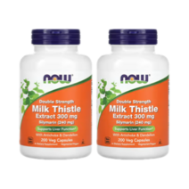 나우푸드 실리마린 밀크씨슬 300mg 200정 베지캡슐 silymarin milkthistle 추출 2개