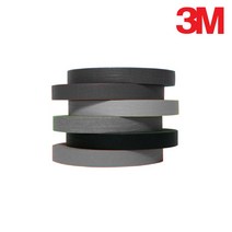3M 칼라 종이마스킹테이프 종이테잎12mm x 40M 6색택1 헬로우라이프, 색상_3M 흑색