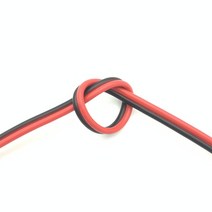 권선코일 구리선LED 스트립 조명 케이블 5 미터 16awg 주석 도금 구리 2 핀 레드 블랙 전선 300V 내열 절연, 02 Black  Red_01 5m_01 16AWG