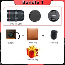 캐논 렌즈 카메라 EF24105mm F4L IS II USM DSLR SLR EOS 5D 6D Mark IV III 90D 80D 70D 60D 850D 800D 250D Rebe, 2.Canon EF - Bundle 1