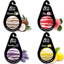 사부 온 가족 배스밤 20종 천연 버블 입욕제, 레몬