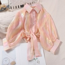 허리 스트링 블라우스 23