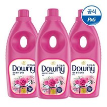 롯데하이마트 다우니 초고농축 섬유유연제 생화향기 블룸 1Lx3[D182*3]