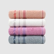 송월타월 아날도바시니 재즈40 수건 120g 20수 면사, 랜덤발송, 2개