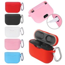 Farfi Shockproof Silicone 블루투스 이어폰 보호 케이스 커버 Sony WF-1000xm3, 하얀