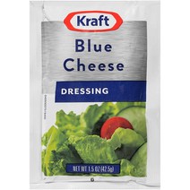 Kraft Blue Cheese Dressing 크래프트 블루 치즈 드레싱 42.5g 60팩, 1세트