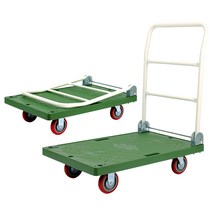 고급 다용도 카트 L카 대차 달리, 녹색대차(일반형) 2중형, 1개