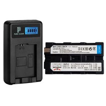 NP-F970 소니 호환배터리+LCD 1구 충전기 PXW-Z150 HXR-NX100 ~