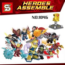 실비 닥터스트레인지 슈퍼히어로 몽거 아이언맨무기고 블랙팬서맥로봇 스파이더맨스파이더제트VS베놈맥 윈터솔져 라이노의광산대결 스파이더맨vs스콜피온 밀라노우주선구조대 어벤져스 레고, BB