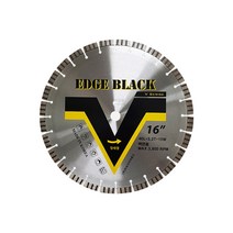 엣지 블랙 벽면용 16인치 벽면컷팅 파트너날 벽체절단 콘크리트날 습식 3.2T