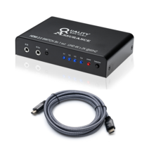 퀄리티어슈런스 HDMI 2.0 셀렉터 3:1 UHD TV 모니터 게임기 닌텐도 스위치 4K 60Hz HDR지원+HDMI2.0 케이블 1.5미터 포함, HDMI2.0 셀렉터+HDMI 케이블 1.5미터