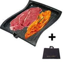 기름안튀는 연기안나는불판 매직월드쿡킹팬+전용보관가방 5중마블코팅, 1개, 미니