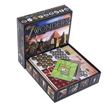 Seven Wonders duel 세븐원더스듀얼 영문판 보드게임, 7 불가사의 정식