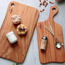 [바보사랑] Modern 마호가니 chopping board 2타입, 직사각