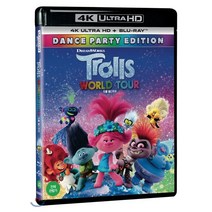 [Blu-ray] 트롤:월드투어 (2Disc 4K UHD + 2D) : 블루레이