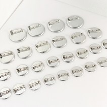 원형핀 브로치 뱃지 만들기 악세사리 부자재, 소(2cm)