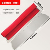 스테인레스 스틸 퍼티 나이프 스크레이퍼 벽 페인트 주걱 클리너 스크래핑 커터 건설 도구 인치, 3.60cm set A