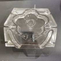 실내디퓨저 향 왁스타블렛 조향사실내용디퓨저 투명 꽃 모양 플라스틱 양초 금형 비누 DIY 도구 공예 점토 향기로운 케이크, [02] Big size