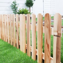 화단 정원 조경 삼나무 원목 울타리 옥상꾸미기 국산, 30cm