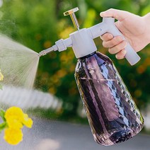 푸른올리브나무 화분 원예 압축 분무기 1.5L 유럽 디자인, 그린, 1개