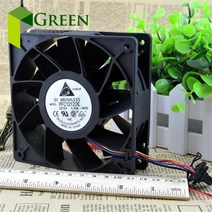 쿨링팬 오리지널 델타 PFC1212DE 12038 120MM 컴퓨터 및 서버 케이스대형 전력 냉각 팬 12V 4.8A, 01 4pin