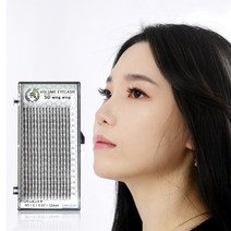 브랜드 미앤비즈 윙윙 5D 3D 셀프속눈썹연장재료 글루 리무버 전처리제 핀셋, 윙윙 3D JC컬, 12mm, 속눈썹+E04(곡자)핀셋+퀸즈5g글루