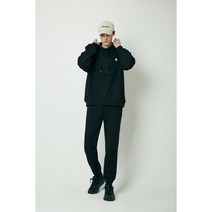아키클래식 동아쇼핑점 남성 캐주얼 트레이닝복 추천!! 착용감 편한 필수 컬러!! 올데이 베이직 후드 조거팬츠 세트 블랙 AKAJFU20223