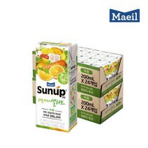 [매일] 썬업 과일야채샐러드 녹황 200ml 48팩, 단품, 상세설명참조