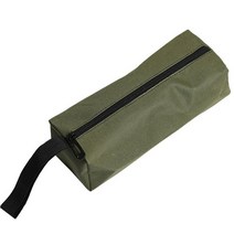 세차툴백 방수세차가방 공구파우치 1pcs 손 도구 가방 작은 나사 손톱 드릴 비트 금속, 육군 녹색, 30x10x10cm