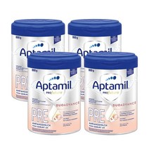 압타밀 프로푸트라 듀오 어드밴스 프레 아기 분유 파우더 800g 4개 Aptamil Anfangsmilch Profutura Duo Advance Pre