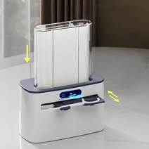 AIDU 스마트 자동치실 디스펜서 가정용 식당 호텔용 자동 치실기, 네이비 충전, 1개