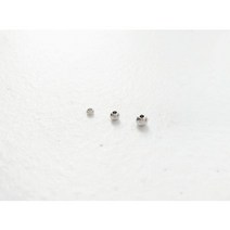 [파랑새97] 써지컬 금속볼 스틸볼 비즈 원석 메탈볼 2mm 2.5mm 3mm