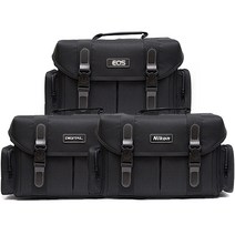 기타 미러리스 dslr 카메라 가방 EOS 소니 니콘 다용도가방 어깨끈 포함 소형 중형 대형, 03_대형가방 디지털