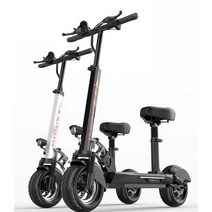 전기 스쿠터 휴대용 소형 배터리 접이 대리운전 이동, 48V-15A 검정 50-60km/1200W, 1개