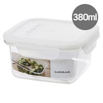 락앤락 테이블탑 밀폐용기 380ml 정사각 반찬 소분용, 본상품선택