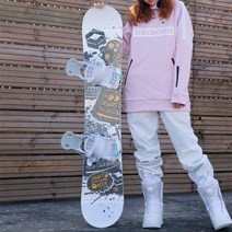 스노우보드 장비 입문용 초보자용 전문가용 스노우보드자켓 스노보드세트 예쁜스노보드, 옵션1 155cm