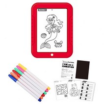 드로잉패드 액정타블렛유용한 3D 드로잉 그래피티 보드 태블릿 세트 1 패드 민감한 교육, 02 Red