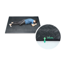 엘케이 PE 대형 롤 충격흡수 스포츠 운동 매트 체육관 헬스장 홈트 홈짐 7mm+가방포함