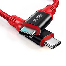 [엔보우] C타입 고속충전케이블 1M, USB3.2 GEN2 C to C 100W PD