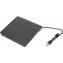 외장DVD드라이브 USB3.0 및타입C듀얼포트 CD DVD버너 랩톱용 Windows XP/Vista/7/8.1/10 Linux MAC OS용스타일2