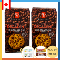 [2개세트] [헬스바이저] 캐나다 악마의 쿠키 데카던트 초코칩 쿠키 Decadent Cookie 사은품증정