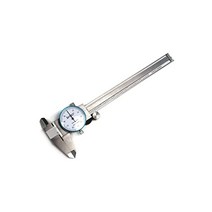 15.2 cm SAE 다이얼 캘리퍼는 당 0.04 6 인치 경화 스테인리스 스틸 내부 외부 스텝 및 깊이 측정 SAEDC