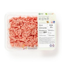돼지고기 뒷다리 다진 500g 냉장, 단품, 단품