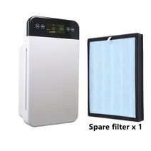 공기청정기 환기 공기 청정기 방향제 가정용 3h Hepa 필터 휴대용 화 기 음 발생기 산소 기계 Purificateur 클리너, [02] EU, [01] 4.5 키로그램, [02] and one Spare filter, and one Spare filter