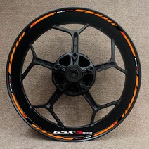 GSXS1000/S/1000S/R 스즈키 오토바이 림 데칼 Gsx-s 1000 R 로고 휠 허브 반사 스티커, 18 GSXS1000