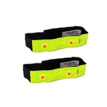 노스바이크 3M정품 LED 반사밴드 자전거 스쿠터 조깅 야간안전 필수품 NB-013PLUS, 2개