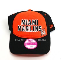 MLB 스냅백 엠엘비 New Victorias Secret PINK Era 9TWENTY Womens Miami Marlins Snapback Hat