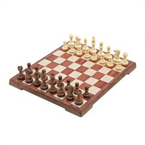 스토리빙 원목 자석 체스 S사이즈, 1세트