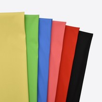 태백섬유 무독성 TPU 라미네이트 스판 방수 원단 무광 파스텔 6종, 연노랑(A)